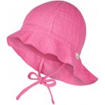 Dětský UV klobouk z jemného bavlněného mušelínu UV+ STERNTALER růžová magenta – Zboží Mobilmania