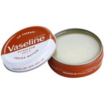 Vaseline Lip Therapy Original Tin Cocoa Butter Lipbalm Balzám na rty 20 g