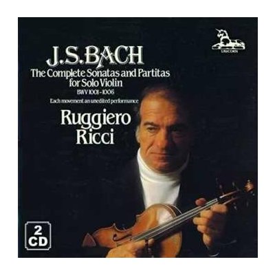 Johann Sebastian Bach - Complete Sonatas & Partitas For Solo Violin 2 CD – Hledejceny.cz