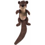 Dog Fantasy Jumbo bobr pískací a šustící 80 cm – Zboží Dáma