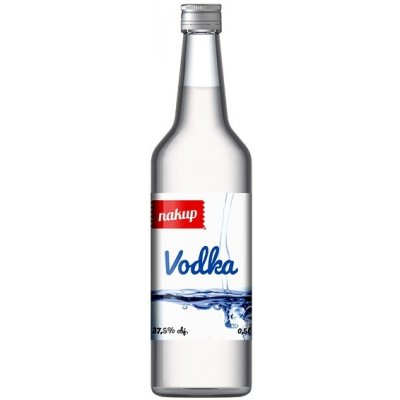 Nakup Vodka 37,5% 0,5 l (holá láhev) – Hledejceny.cz