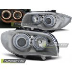 Tuning-Tec Přední čirá světla BMW 1 E81 + E87 (2004 - 2012) - chromované - Angel Eyes – Hledejceny.cz