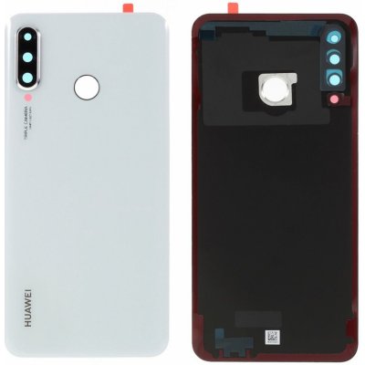 Kryt Huawei P30 Lite zadní bílý – Zboží Mobilmania