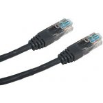 Datacom 1501 CAT5E, UTP, 0,5m, černý – Zbozi.Blesk.cz