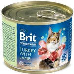 Brit Premium by Nature Cat Turkey with Lamb 200 g – Hledejceny.cz