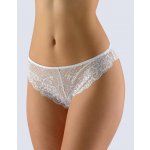 Gina tanga boková úzký bok bokové s krajkou jednobarevné La Femme 2 15007P černá – Zboží Dáma