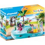 Playmobil 70610 Family Fun zábavný bazén s rozprašovačem vody – Zboží Mobilmania