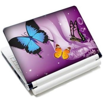 Huado fólie na notebook 12"-15,6" Motýlci ve fialové Huado K15-15907