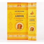 Ayurvedic Amber indické vonné tyčinky 15 ks – Hledejceny.cz