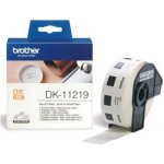 Brother DK-11219 (papírové / kulaté, průměr 12 mm -1200ks) originální – Hledejceny.cz