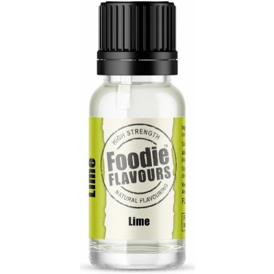 Foodie Flavours Přírodní koncentrované aroma 15 ml limetka – Sleviste.cz