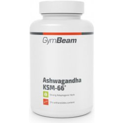 GymBeam Ashwagandha KSM-66 90 kapslí