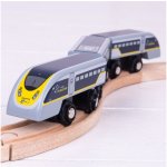 Bigjigs Rychlík Eurostar E320 + 3 koleje – Zboží Dáma