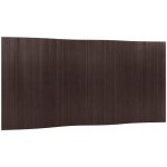 vidaXL Paraván 165 x 400 cm bambus 377000 tmavě hnědá – Sleviste.cz