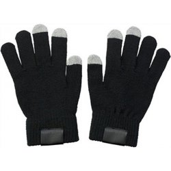 L-Merch Zimní dotykové rukavice NT5350 black
