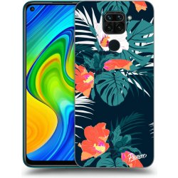 Pouzdro Picasee ULTIMATE CASE Xiaomi Redmi Note 9 Pro - Monstera Color