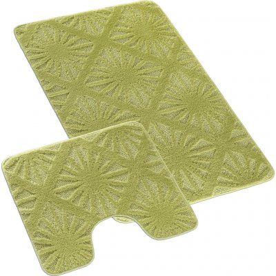 Bellatex Bany Paprsek světle zelená 60x50 cm s výkrojem – Zboží Dáma