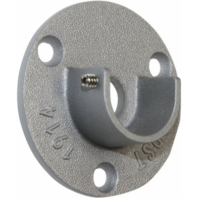 Gardinia Mezistěnový úchyt Industrial Home, stříbrný, pr. 2,5 cm – Hledejceny.cz