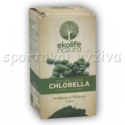 Algae Chlorella Organic 240 tablet Bio řasa – Sleviste.cz