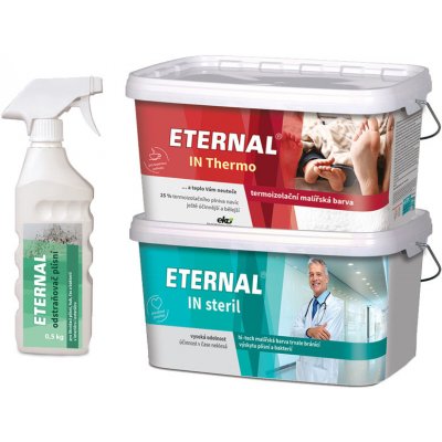 Austis Eternal set 0,5 kg odstraňovač plísní + 4 kg In Therno + 4 kg In Steril – Hledejceny.cz