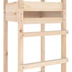 zahrada-XL Hrací věž 52,5 x 46,5 x 206,5 cm masivní borové dřevo – Zboží Dáma