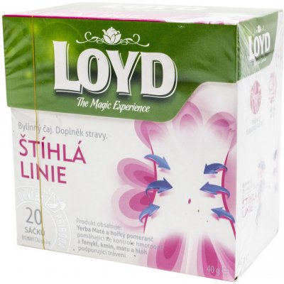 Loyd Tea pyramida Štíhlá linie 20 x 2 g – Zboží Mobilmania