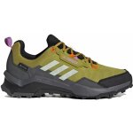 adidas Performance Terrex AX4 Gtx Pulse OliveLinen GreenImpact Orange – Zboží Mobilmania