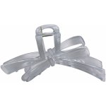 Větší skřipec na vlasy - mašle Barva: černá – Zboží Mobilmania