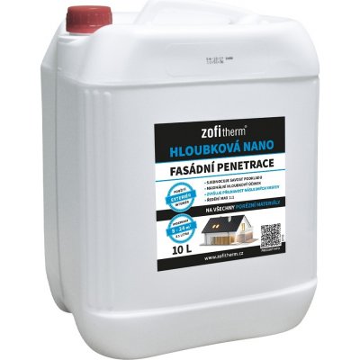 ZOFITHERM hloubková NANO fasádní penetrace - 10 Lit – Sleviste.cz