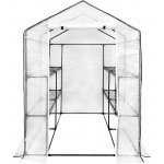 4iQ Group s poličkami 1,4 x 1,4 x 2 m bílý – Hledejceny.cz