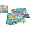 Desková hra Trefl Soubor her 2v1 Člověče, nezlob se, Psí závod Tlapková patrola/Paw Patrol v krabici 24,5x24,5x5cm 89001896-XG