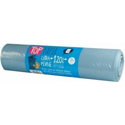 VIPOR LDPE Top na papír 120 l, 25 ks, modrý – Zboží Dáma