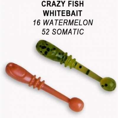 Crazy Fish Whitebait 2 cm 16 Watermelon 52 Somatic 20 ks – Zbozi.Blesk.cz
