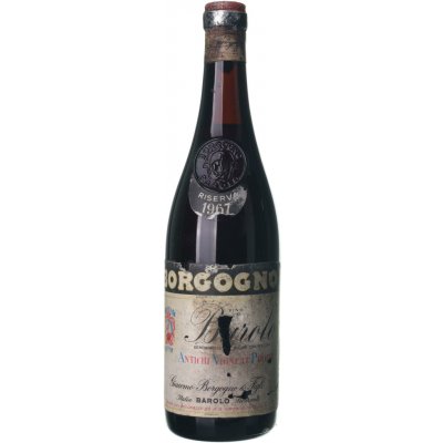 Giacomo Borgogno & Figli Barolo Riserva suché červené 1967 0,72 l (holá láhev) – Hledejceny.cz