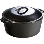 LODGE litinový hrnec Dutch Oven 4,7l s poklicí a držadlem – Zboží Dáma