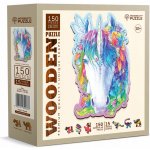 WOODEN CITY Dřevěné Stylový jednorožec EKO 150 dílků – Sleviste.cz