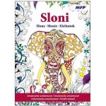 Omalovánky antistresové Sloni 210x290/32s – Zboží Dáma