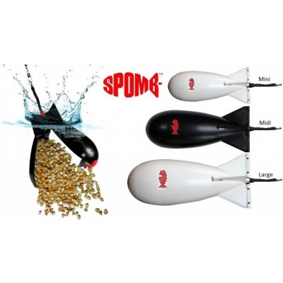 SPOMB Zakrmovací raketa LARGE bílá – Zboží Dáma