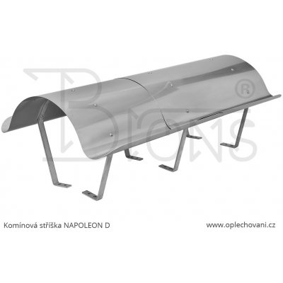 Brons stříška nerez Napoleon D 650x1150 – Zboží Dáma