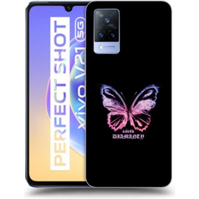 Picasee silikonové Vivo V21 5G - Diamanty Purple černé – Zbozi.Blesk.cz