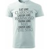 Pánské Tričko Bezvatriko 0030 tričko Clarkson Hammond May bílá