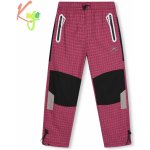 Kugo FK7603a Dívčí plátěné kalhoty Růžová – Zboží Mobilmania