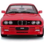 Bburago Plus BMW 3 Series M3 1988 Red 1:24 – Zboží Mobilmania