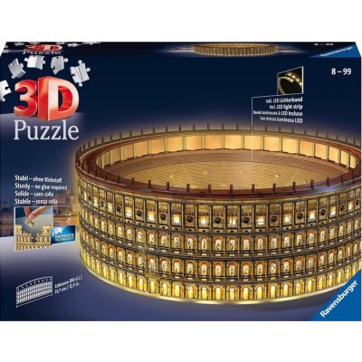 Ravensburger 3D puzzle svítící Koloseum 262 ks