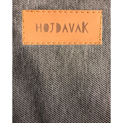 Závěsné houpací křeslo šedý melír HOJDAVAK MAXI s polštářkem – Sleviste.cz