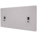 Design-Shop Akustický panel na stůl HWC-G75 dvoustěnná látka/textil 60 x 120 cm šedá – Zboží Dáma Design-Shop Akustický panel na stůl HWC-G75 dvoustěnná látka/textil 60 x 120 cm šedá – Zboží Dáma