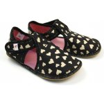 Ef Barefoot dívčí bačkory 385 Gold Hearts – Hledejceny.cz