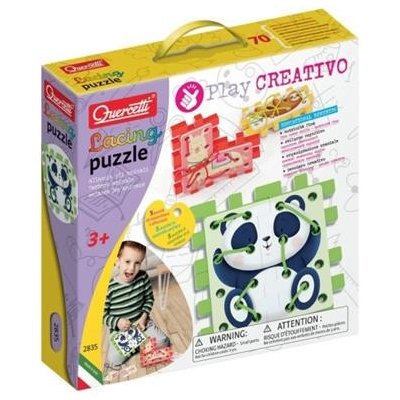 Quercetti 2835 Play Creativo Lacing Puzzle – Zboží Mobilmania