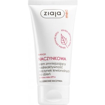 Ziaja Med Capillary Care lehký hydratační krém pro citlivou pleť se sklonem ke zčervenání SPF 6 50 ml