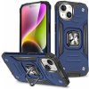 Pouzdro a kryt na mobilní telefon Apple Wozinsky Ring Armor Case / 3v1 Apple iPhone 13 modré
